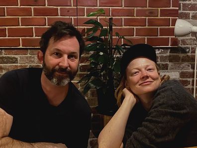 Sarah Snook and Dave Lawson appeared together in an episode of podcast Confessions Of The Idiots in July 2020