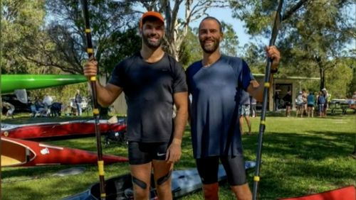 Jordan Kelly (right) and Jack McDonald were believed to be out training for a sports event.