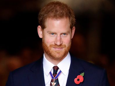 Prince Harry Remembrance Day 2018