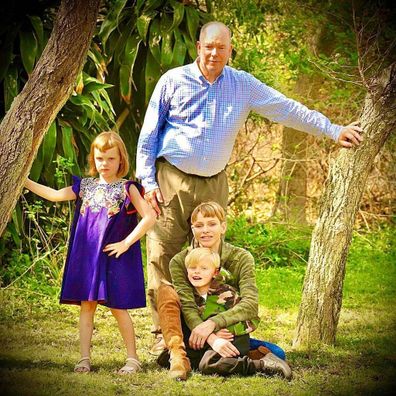 Prince Albert and Princess Charlene of Monaco with twins Princess Gabriella and Prince Jacques