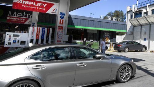 A petrol station in Sydney's eastern suburbs