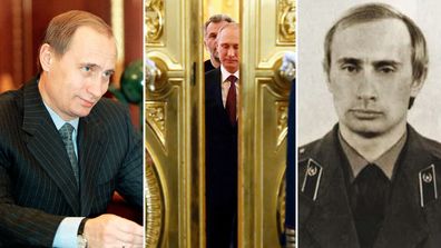 Владимир Путин в разные годы
