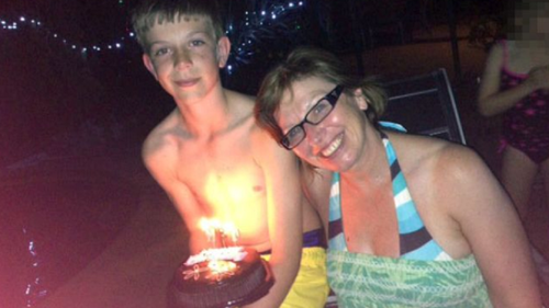 Rosie Batty and son Luke birthday