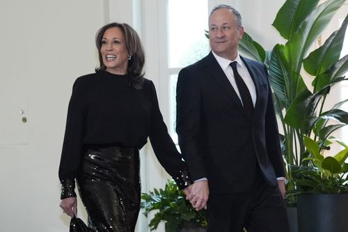 Vice President Kamala Harris and Second Gentleman Doug Emhoff