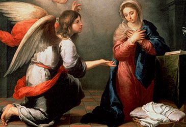 When is Gabriel said to have spoken to Mary, mother of Jesus?