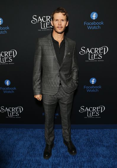 Ryan Kwanten, premiere Sacred Lies: The Singing Bones, The Hollywood Roosevelt Hotel, 2020