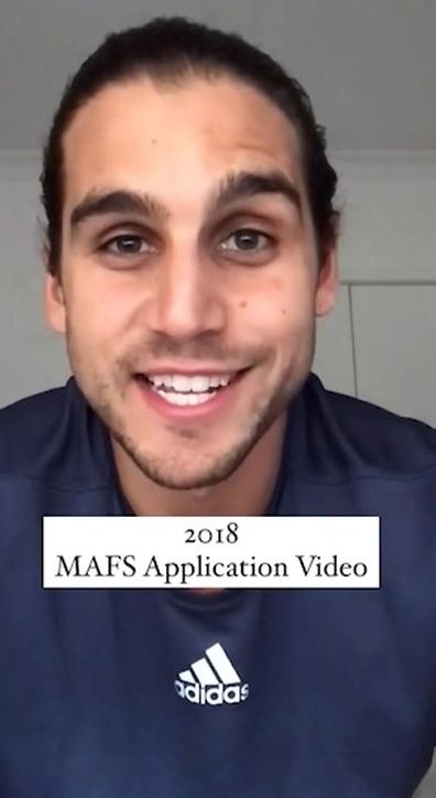 Michael Brunelli, 2018 MAFS application video