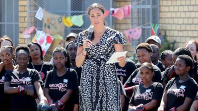 The Duchess spoke of racism she has seen and experienced.