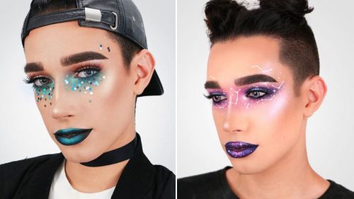 Charles has gained a huge following for his inventive make-up looks and tutorials. (Instagram @jcharlesbeauty)
