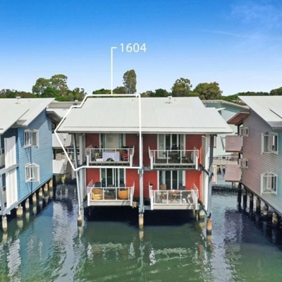 Bargain $80,000 marina apartment goes one better than a waterfront mansion