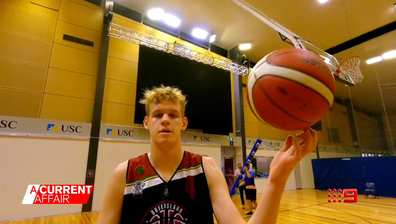Seven-foot-tall teen's big dreams to join NBA