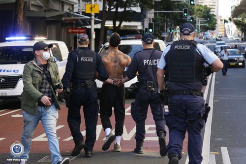 Sydney lockdown protests