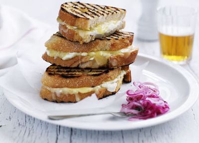 Recipe:&nbsp;<a href="http://kitchen.nine.com.au/2016/05/17/13/16/grilled-cheese-sandwich-with-pickled-spanish-onion" target="_top" draggable="false">Grilled cheese sandwich with pickled Spanish onion<br />
</a>