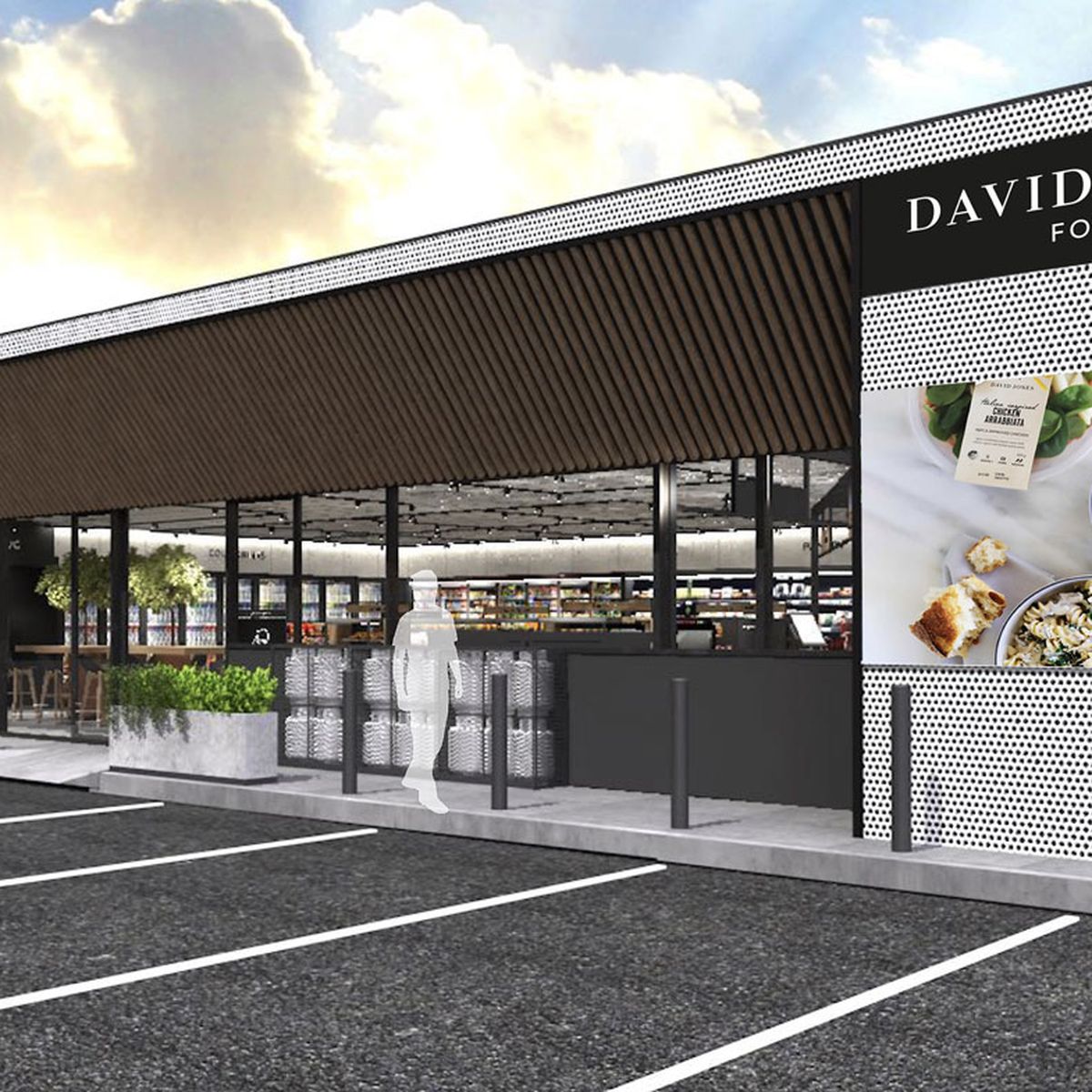 David Jones, BP partnership to bring roast chooks, sandwiches to petrol  stations