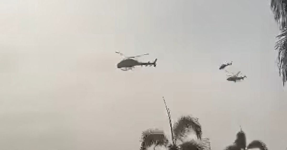 军用直升机在训练演习中坠毁，造成10人死亡