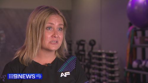 Gym owner Emily Cook said she instinctively chased after the pair when a member couldn't find his car keys.