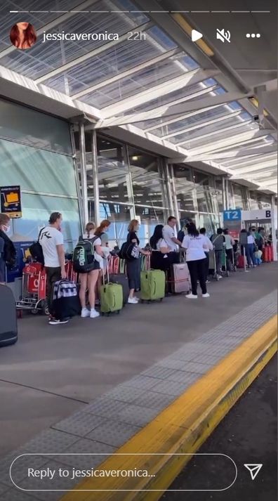 The Veronicas reveal they clashed with 'rude people' at Sydney Airport.