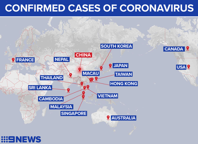 China's deadly coronavirus has spread around the world.