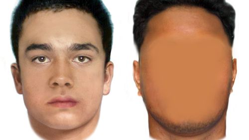 Police have released "facefit" images of two of the suspects.