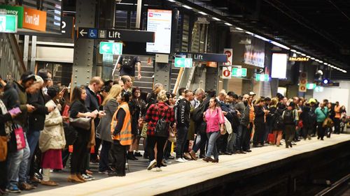 More than 220,000 passengers use Town Hall Station every day.