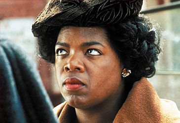 In which film did Oprah Winfrey make her acting debut?