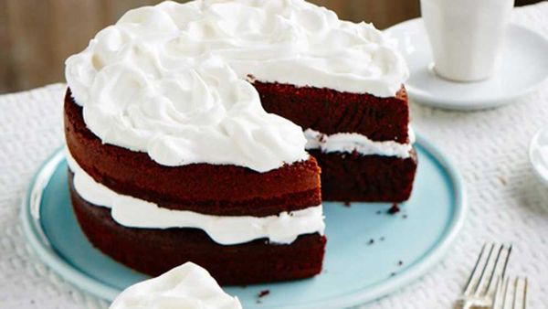 Classic devil's food cake