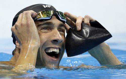 Five time Olympian Michael Phelps. Picture: AAP