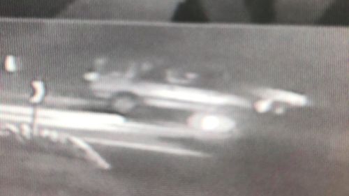 CCTV captured a car fleeing the scene on November 4, but the registration number is unknown.