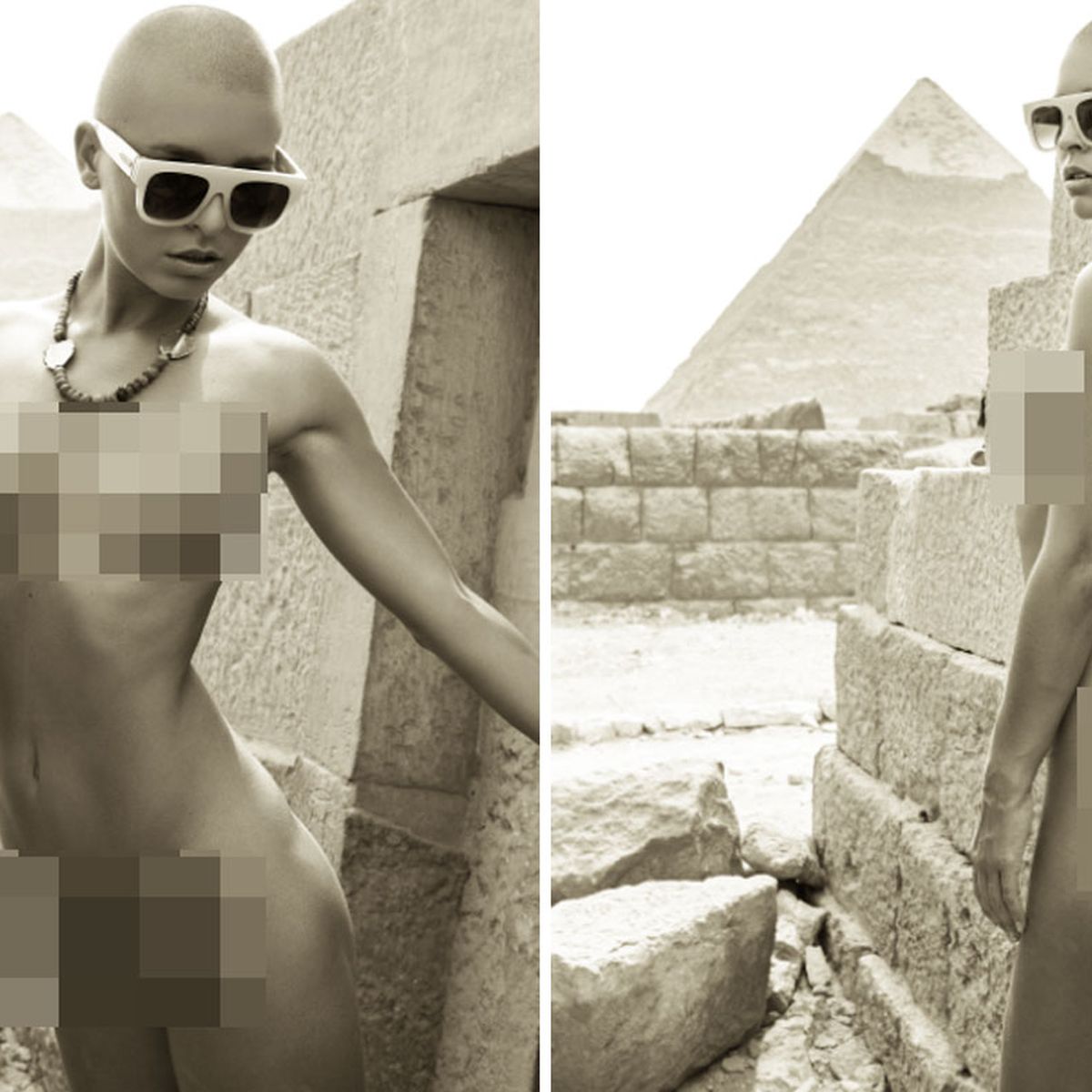 Australian photographer arrested with nude model in Egypt defends shoot