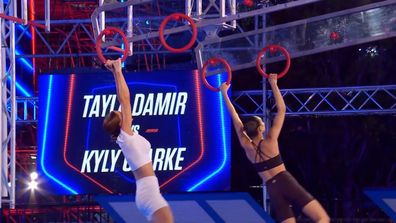 Australian Ninja Warrior 2022  Kyly Clarke Tayla Damir