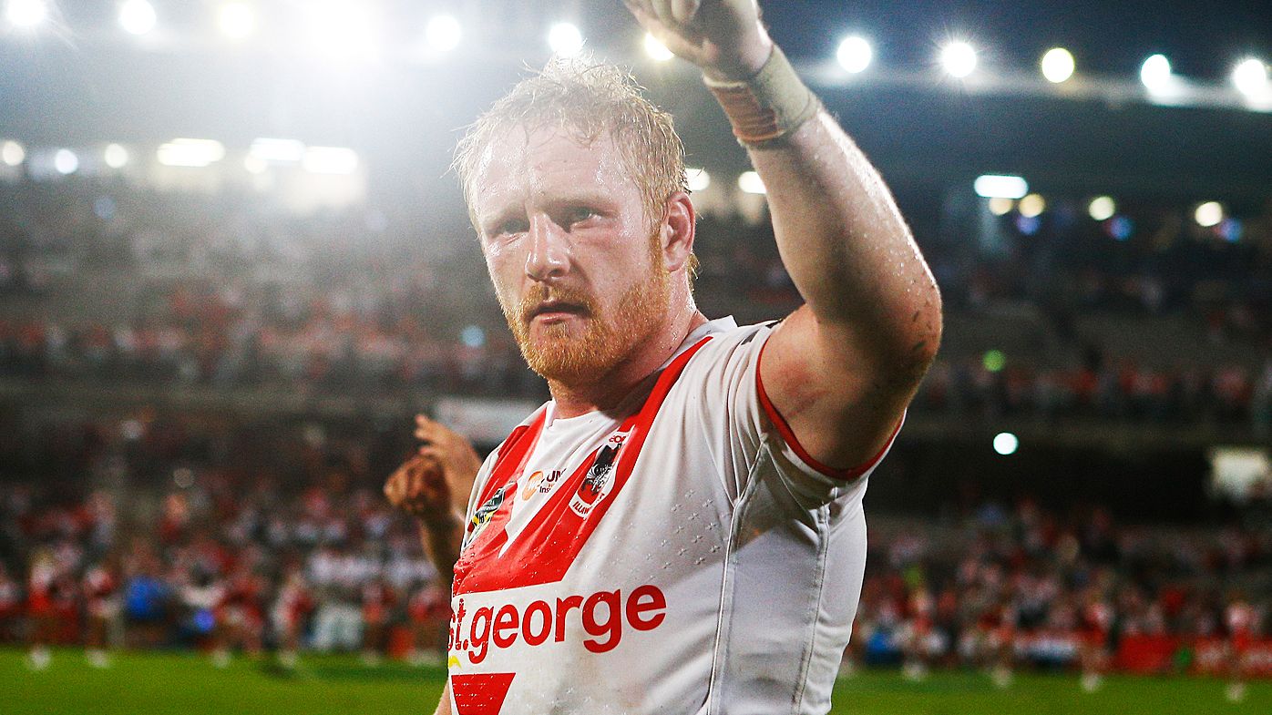 St George Illawarra Dragons officially release Englishman James Graham 