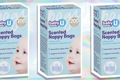 9PR: BabyU Scented Nappy Bags, 200 pack