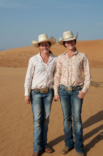 The Cowgirls were stunned by the beauty of the desert.