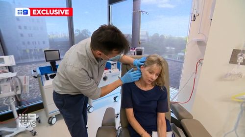 Australian skin cancer patients are the first to be enrolled in a global trial of a new painless non-invasive treatment.