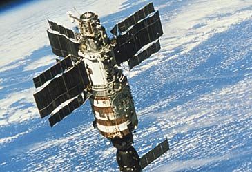 What was the name of the Soviet Union's first space station program?