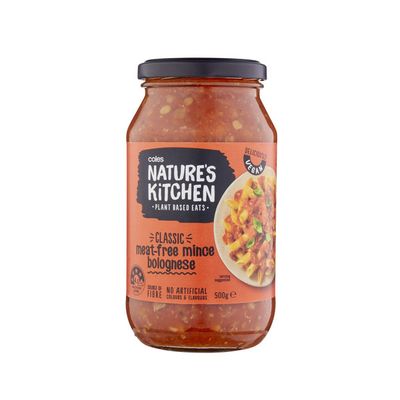 Natures Kitchen Classic Bolognese Sauce 500g