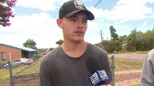 Witness Zach Wilkinson believes police had a heavy-handed response. (9NEWS)