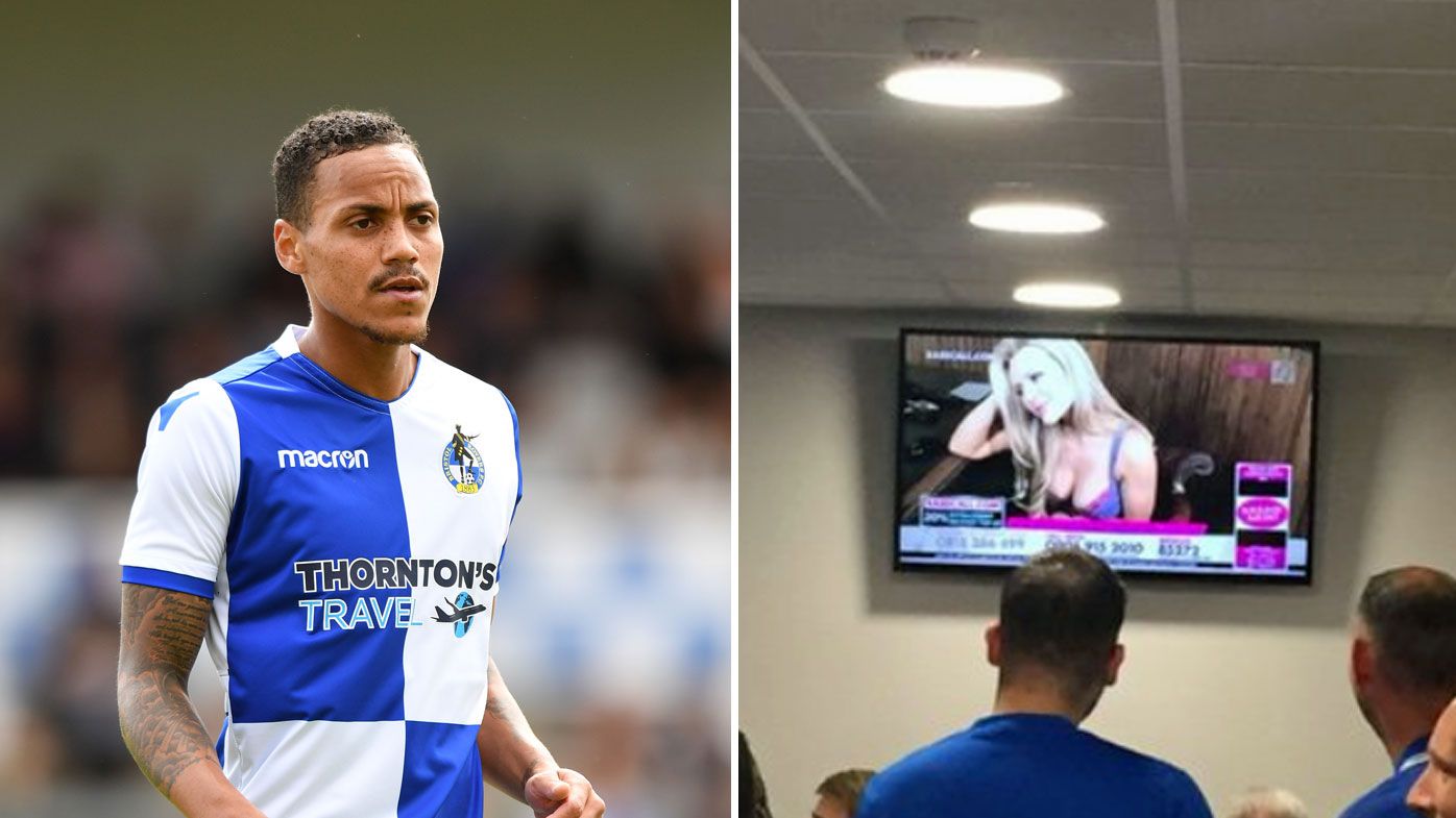 Bristol Rovers tackle X-rated interlude after adult channel shown during League One match