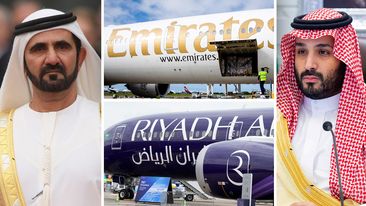 Dubai and Saudi Arabia are vying to have the top airline in the Gulf