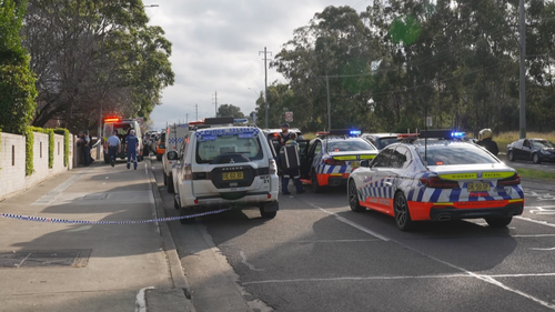 A woman has died after a stabbing in Kingswood, a suburb of Penrith in Sydney's west.