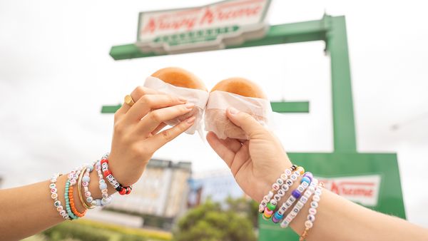 Krispy Kreme taylor swift friendship bracelet