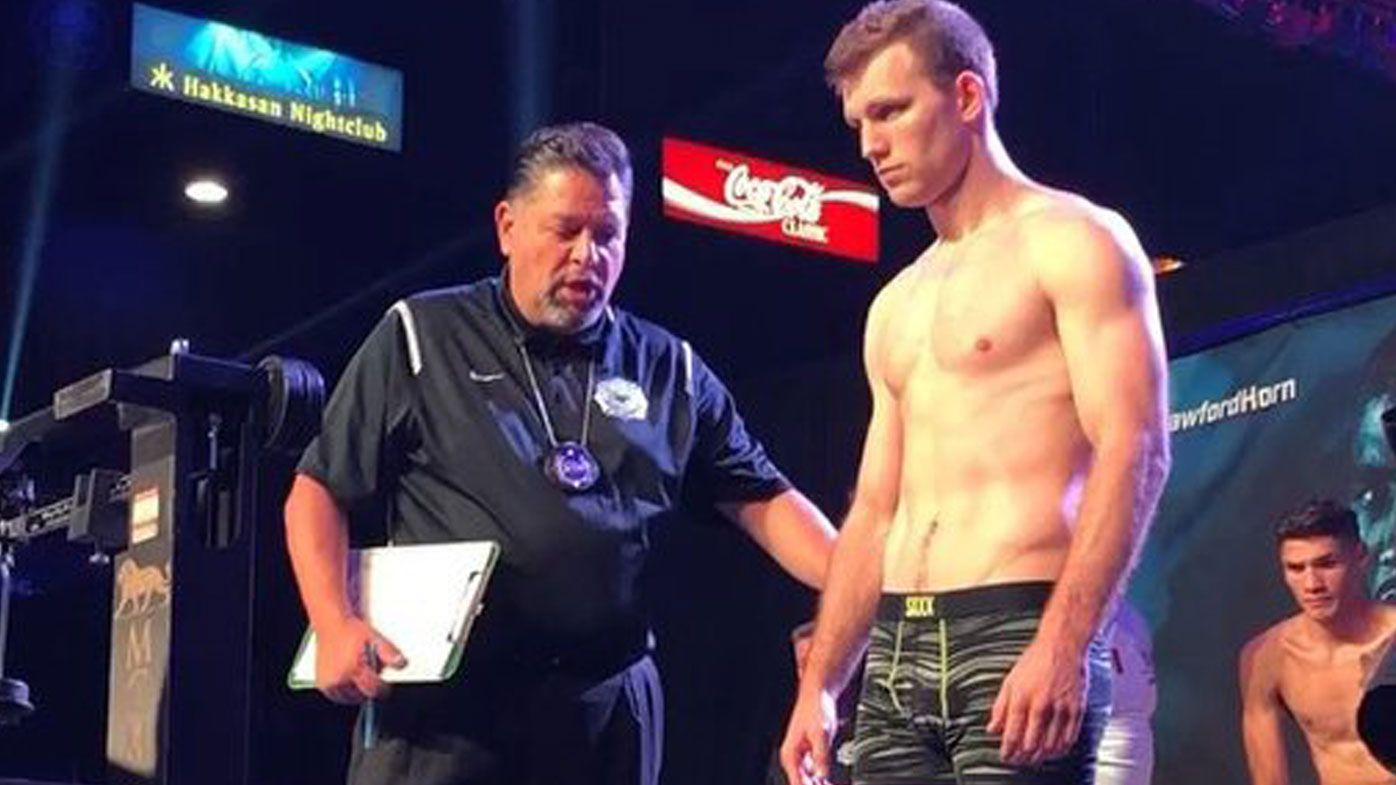Jeff Horn blames Top Rank for weigh-in drama ahead of WBO title fight against Terence Crawford