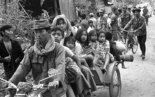 Cambodians desperately tried to flee the Khmer Rouge torture but 1.7 million were ultimately killed.