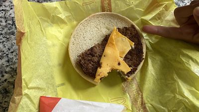 Macca's customer shocked by burger fail