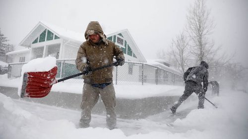 The storm brought blizzard conditions to more than 25 US state, including parts of Colorado, Wyoming, Montana, Nebraska and South Dakota.
