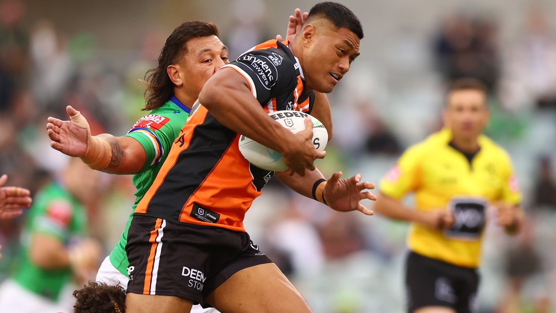 Wests Tigers re-sign prop Stefano Utoikamanu until end of 2025