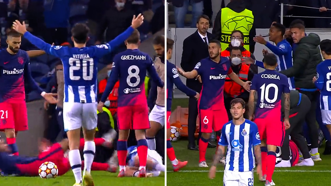 Champions League: Atletico Madrid qualify for last 16 in typically wild win over Porto