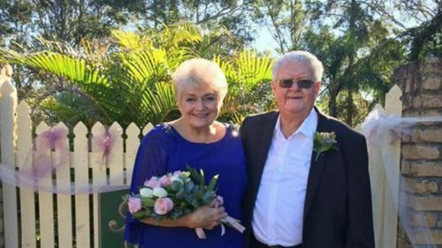 Pam and Ron Sinclair first met in their early 20s when they were neighbours in Strathpine. (Supplied)