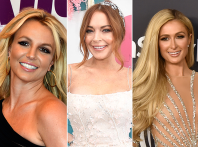 Britney Spears, Lindsay Lohan and Paris Hilton.