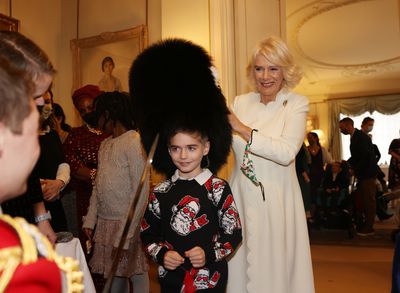 Camilla hosts children's Christmas party, December
